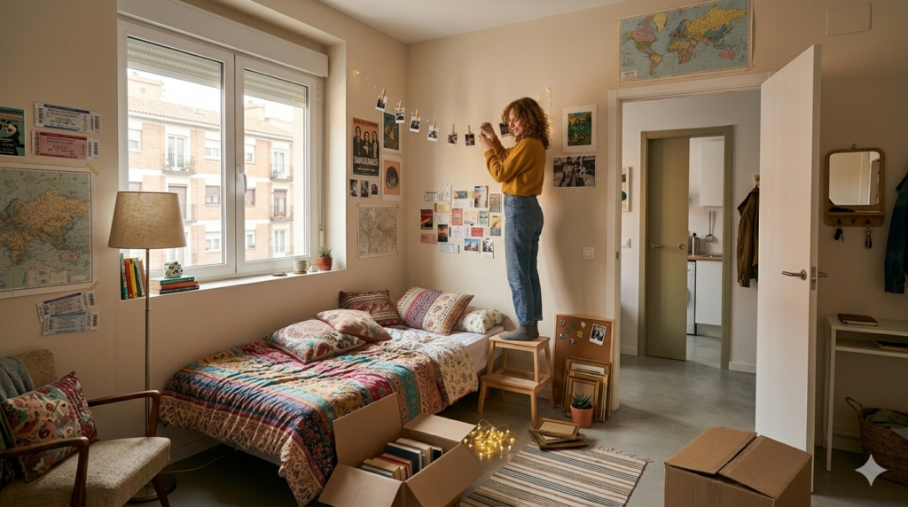 Cómo decorar tu habitación en un piso compartido: 15 ideas originales y baratas que hacen que parezca otra