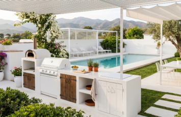 Ideas de cocina exterior para convertir tu jardín en el mejor plan del verano