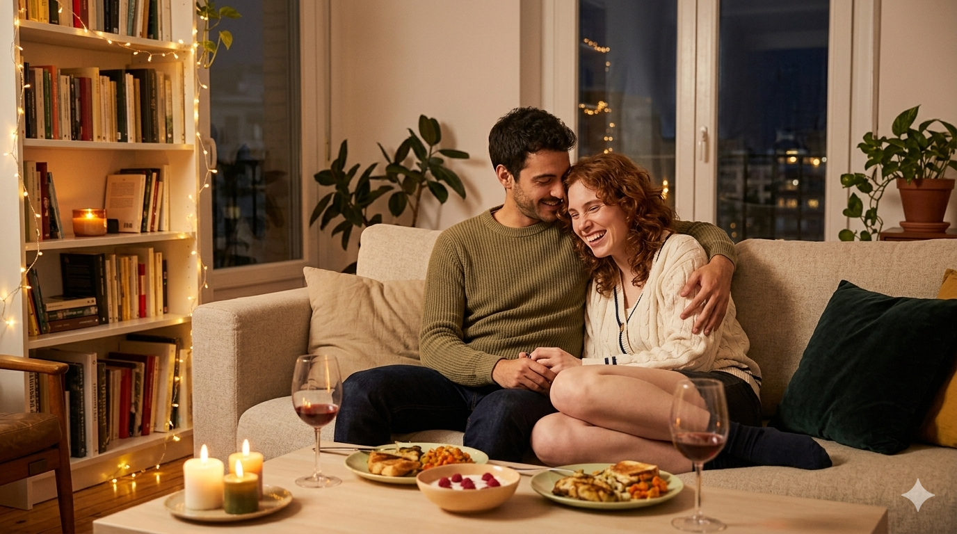 10 ideas fáciles y baratas de citas caseras: planes originales para sorprender sin salir del salón