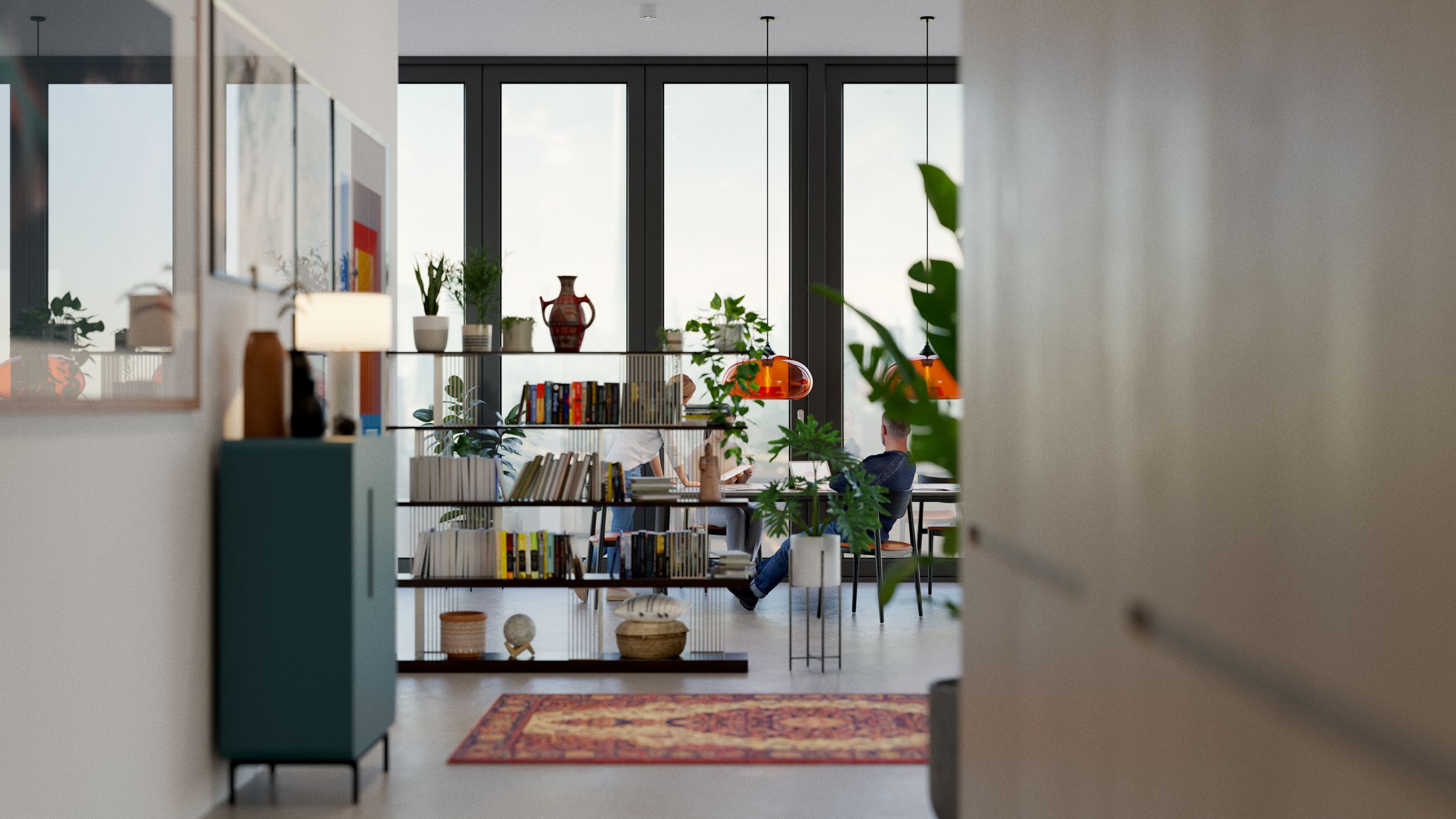 15 ideas para separar ambientes en casa y ganar espacio de almacenaje ¡sin hacer obras!