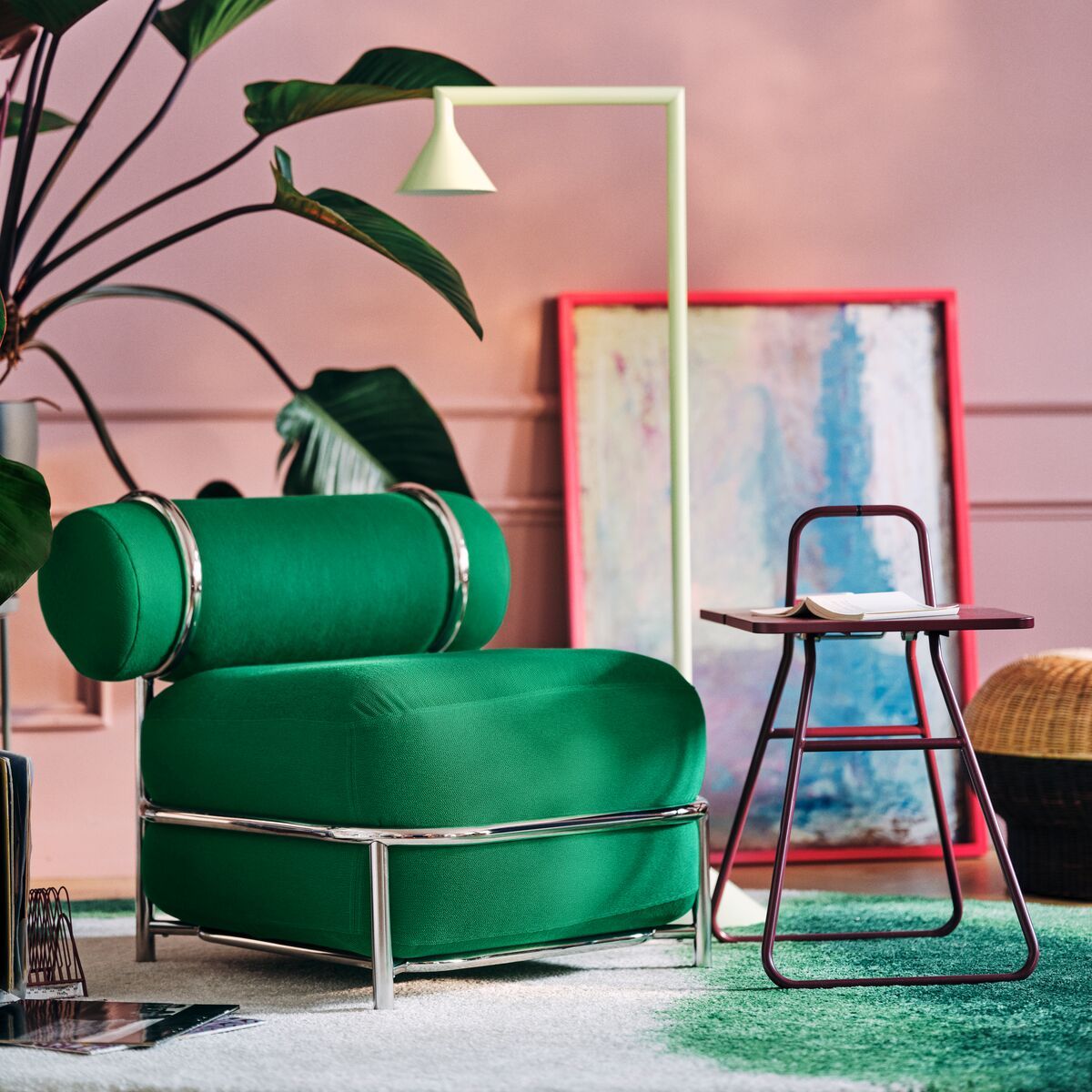 sillon verde PS IKEA
