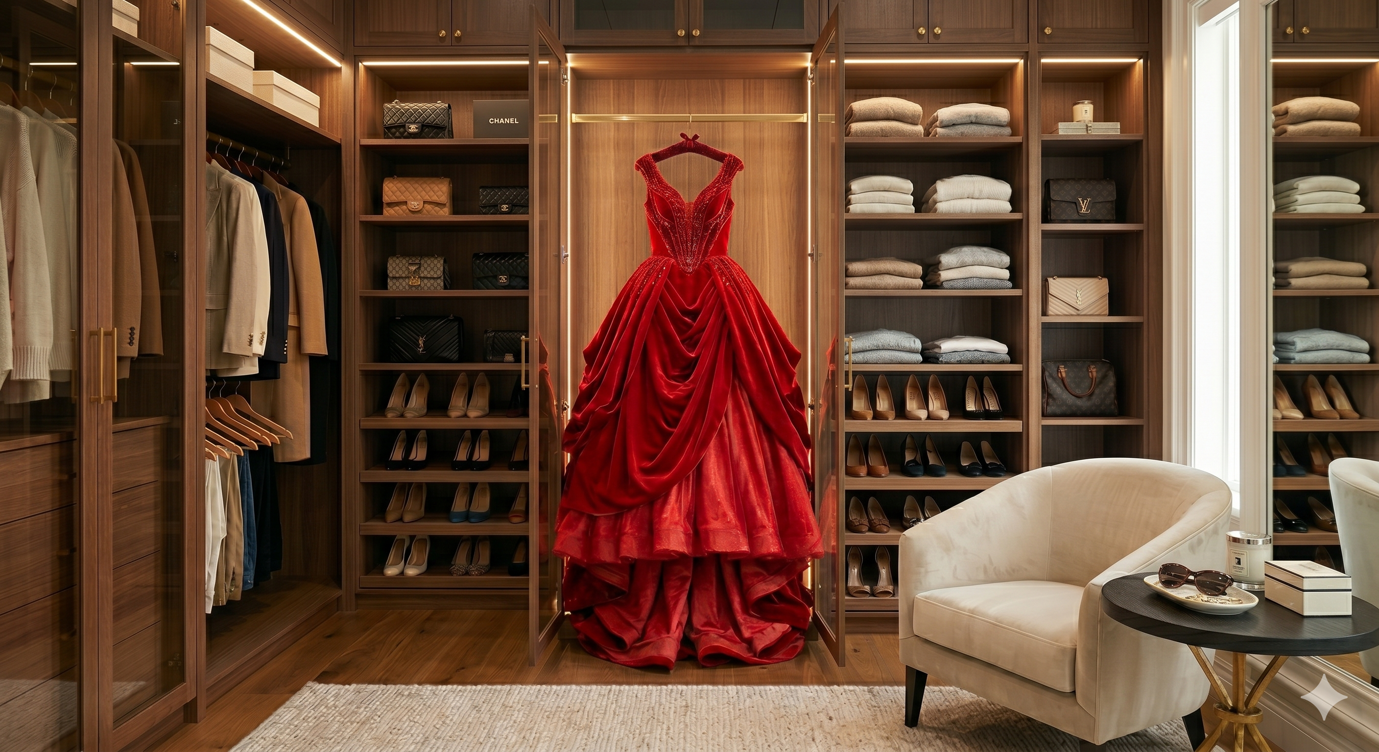 El vestidor de Miranda Priestly: así sería en la vida real el armario más deseado