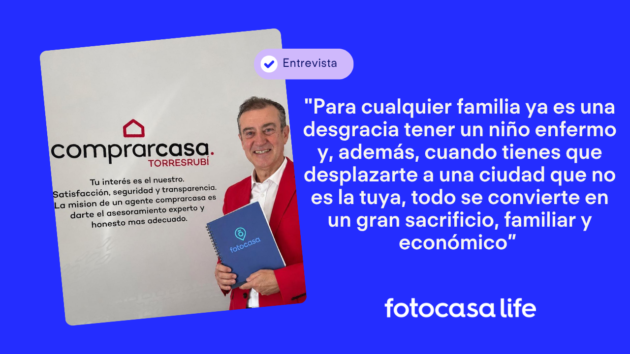 "Para cualquier familia ya es una desgracia tener un niño enfermo y, además, cuando tienes que desplazarte a una ciudad que no es la tuya, todo se convierte en un gran sacrificio, familiar y económico"