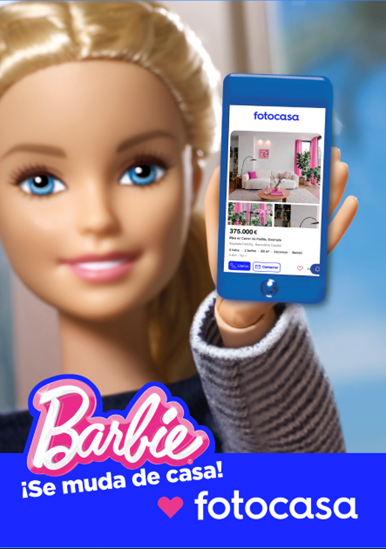 Barbie y Fotocasa se alían y regalan 1.000€ para el pago de la hipoteca o el alquiler - Fotocasa Life Barbie se muda de casa con Fotocasa