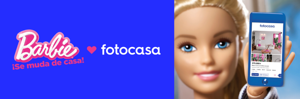 Barbie y Fotocasa se alían y regalan 1.000€ para el pago de la hipoteca o el alquiler