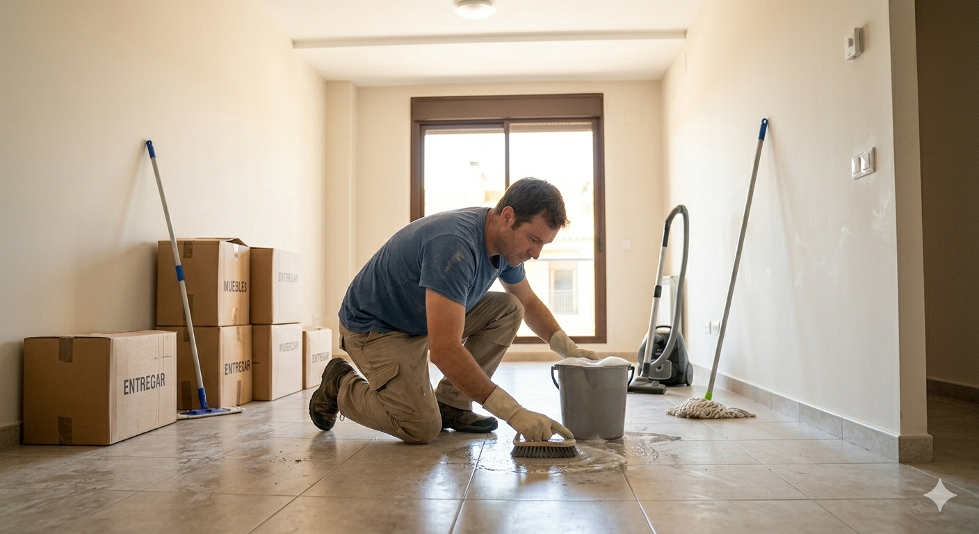 Cómo dejar un piso de alquiler: la checklist de limpieza definitiva para recuperar toda la fianza