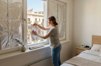 El truco del papel de aluminio en las ventanas: ¿funciona de verdad para aislar tu piso del sol o puede ser un error?