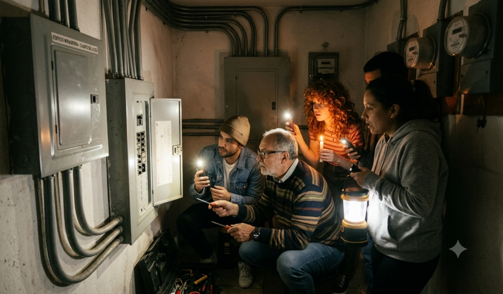 ¿Qué hacer en caso de un apagón general en tu edificio? Guía práctica para actuar con seguridad