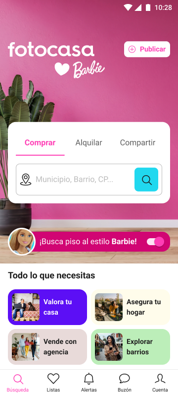Home barbie banner