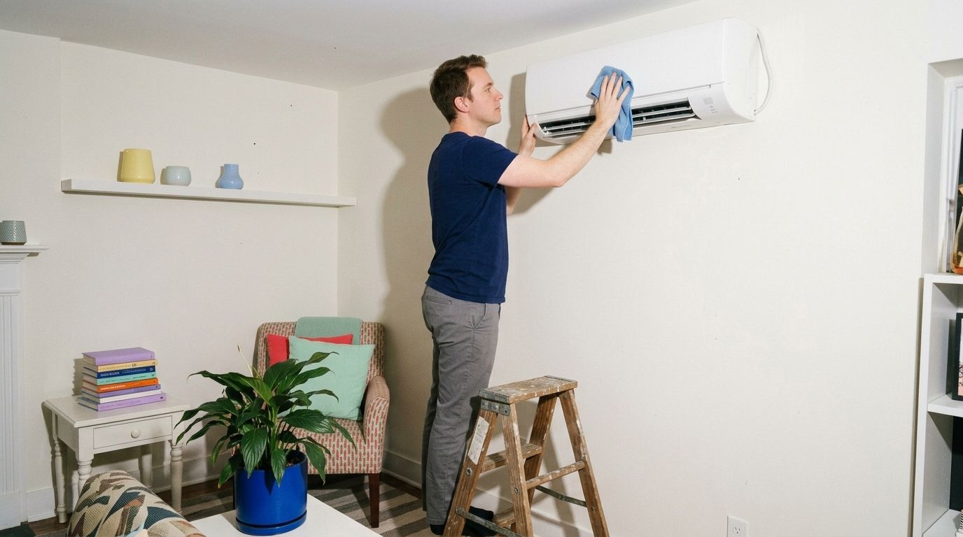 Cómo limpiar un minisplit después del verano: guía paso a paso para dejarlo perfecto