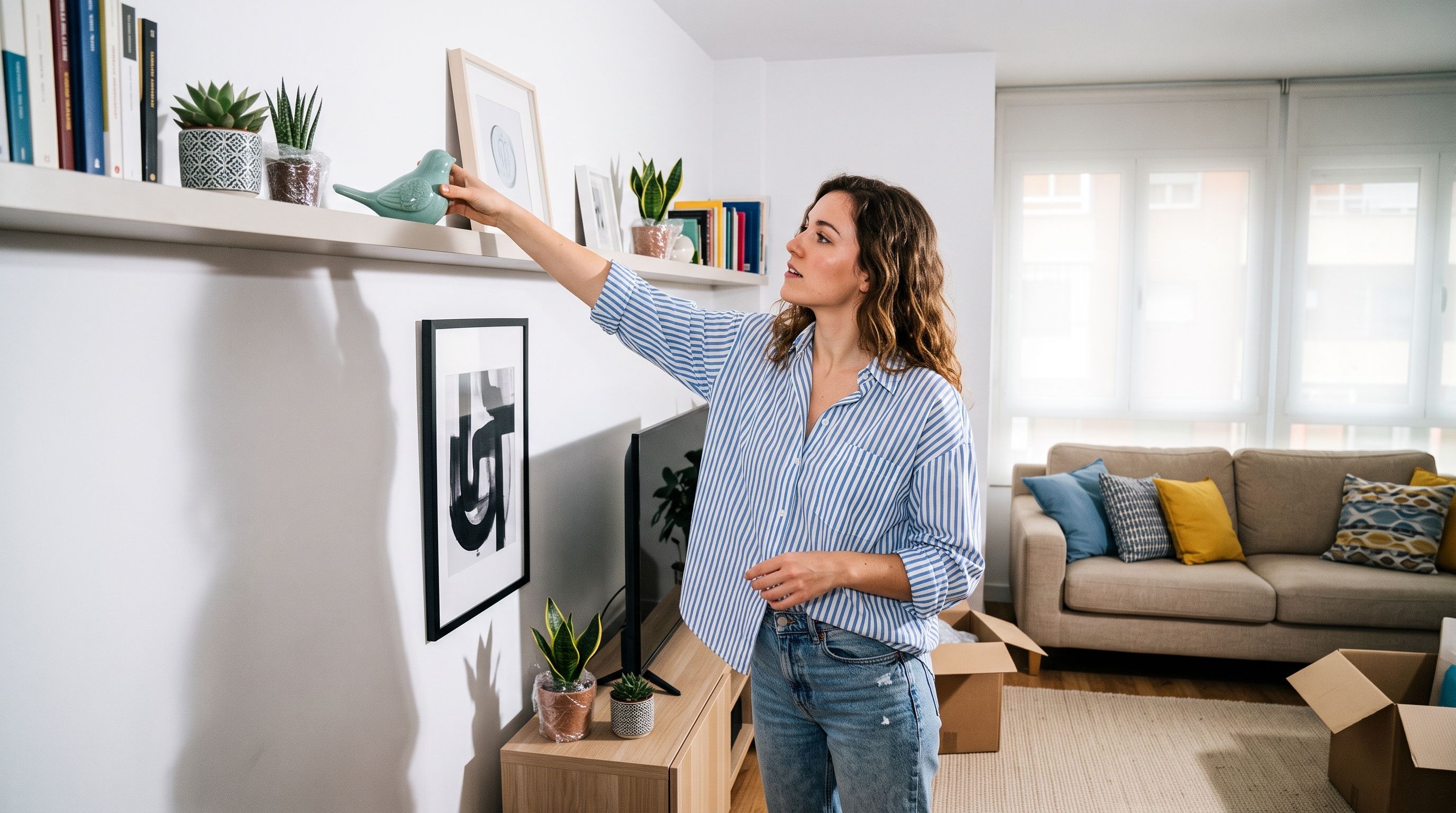 Trucos para decorar un salón pequeño: 9 ideas que harán que parezca más grande