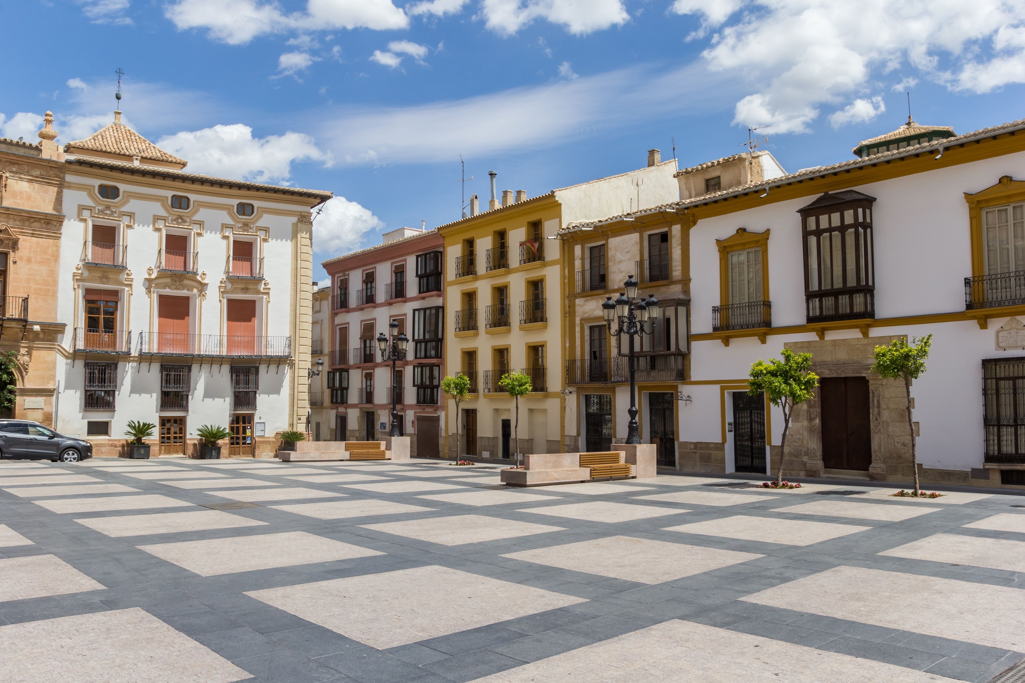 Plaza de España en Lorca