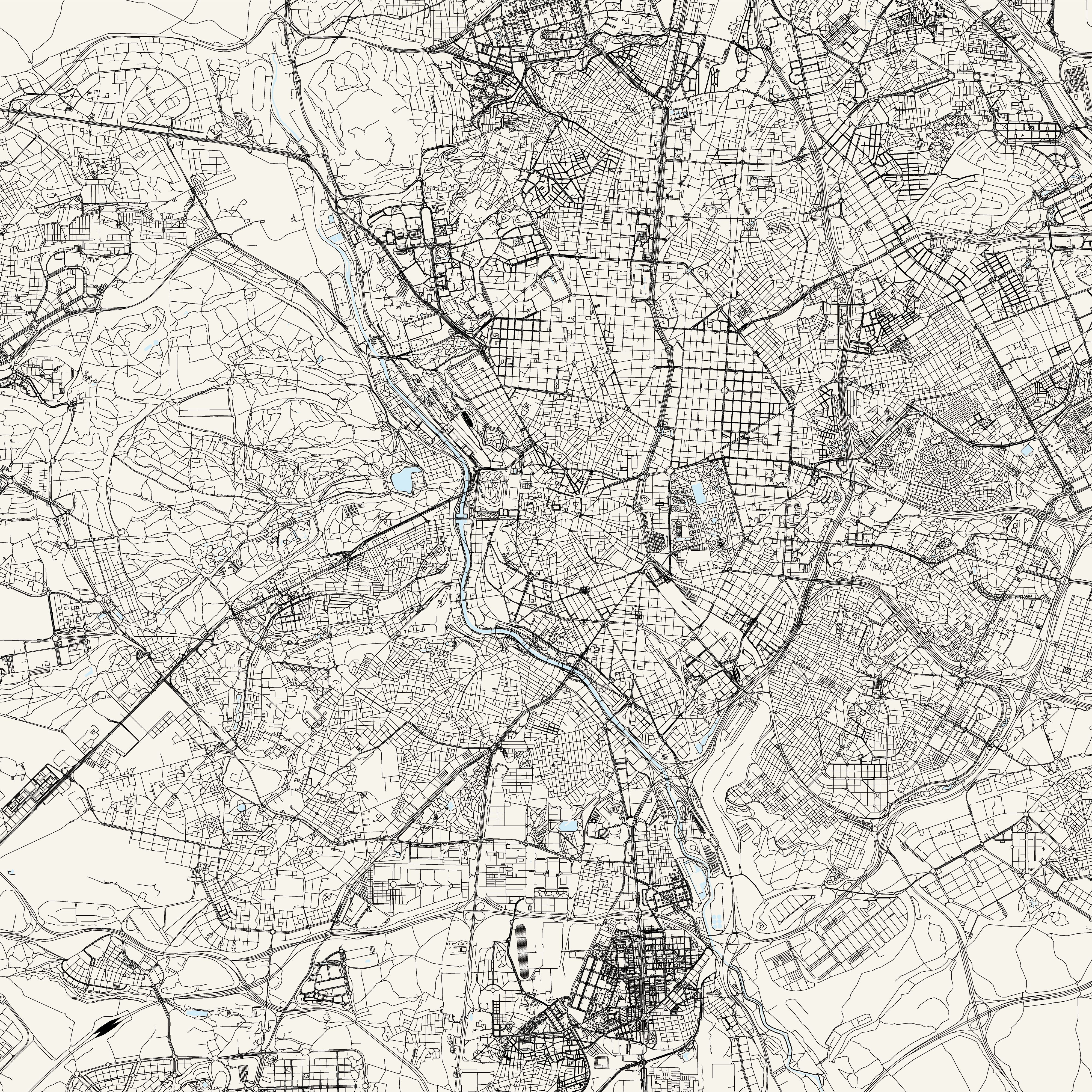 Mapa de Madrid